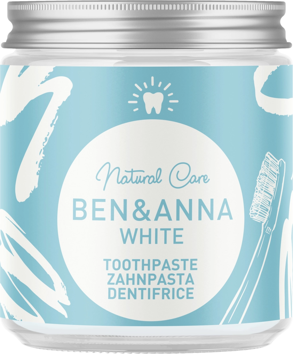 BEN & ANNA Zahnpasta White - 100 ml