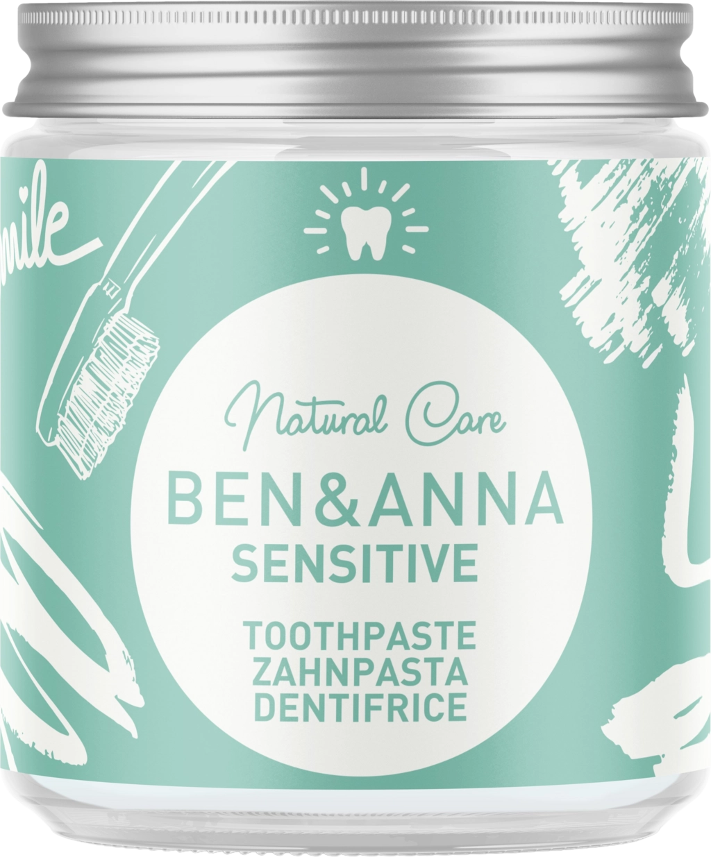 BEN & ANNA Zahnpasta Sensitive - 100 ml