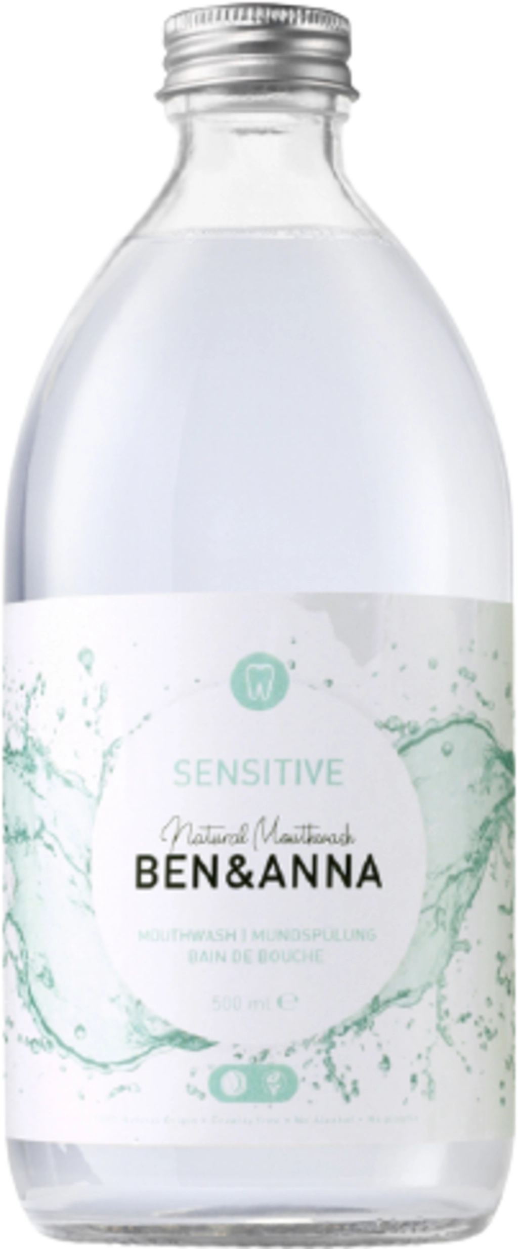 BEN & ANNA Mundspülung Sensitive - 500 ml