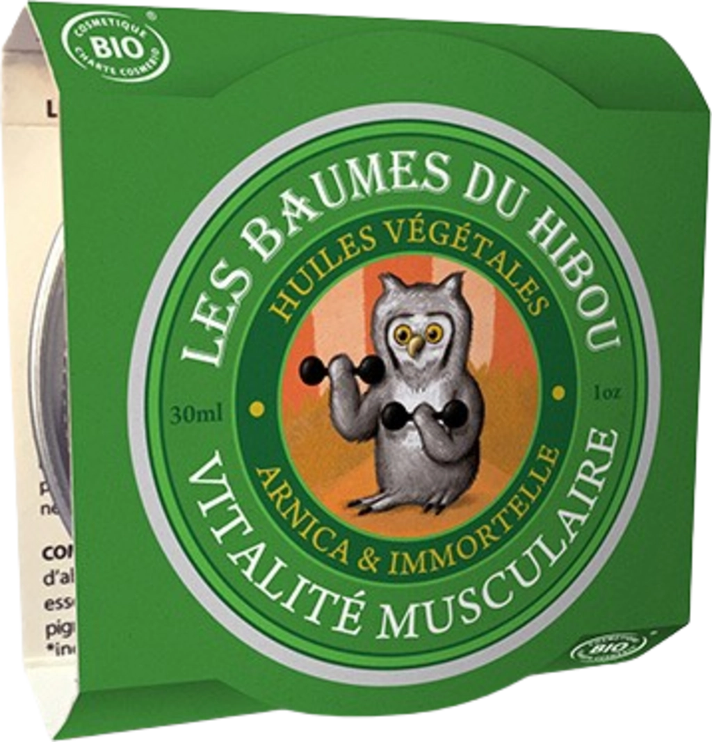 LES BAUMES DU HIBOU "Vitalité Musculaire" Balsam Muskelvitalität - 30 ml