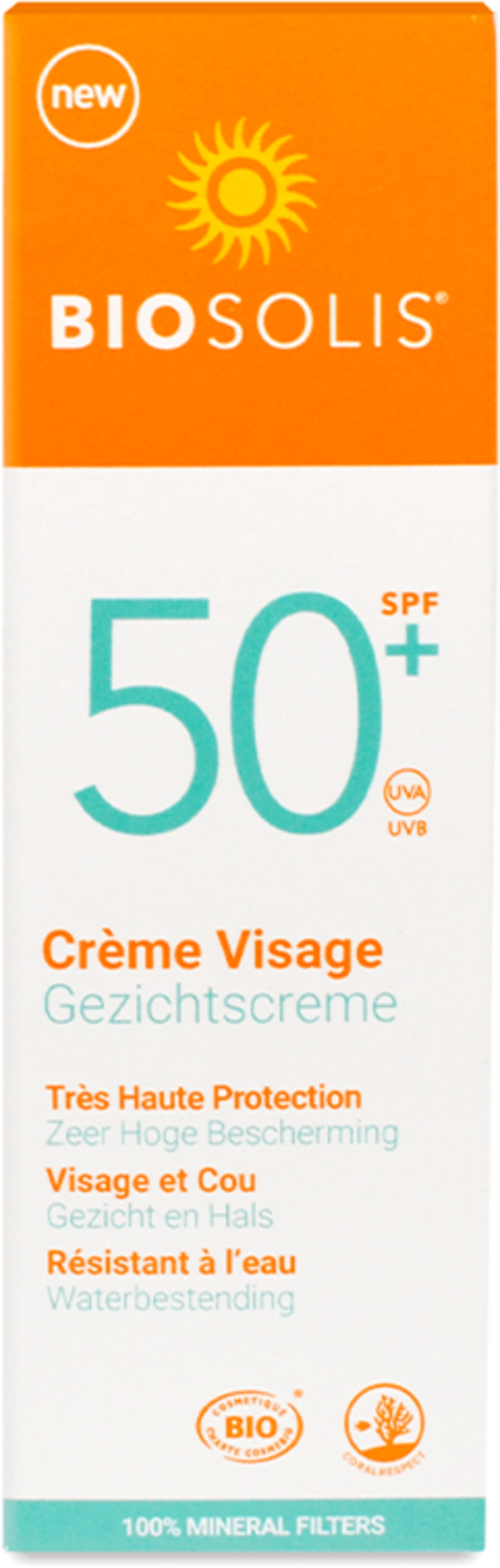 Biosolis Sonnencreme Gesicht LSF 50+ - 50 ml