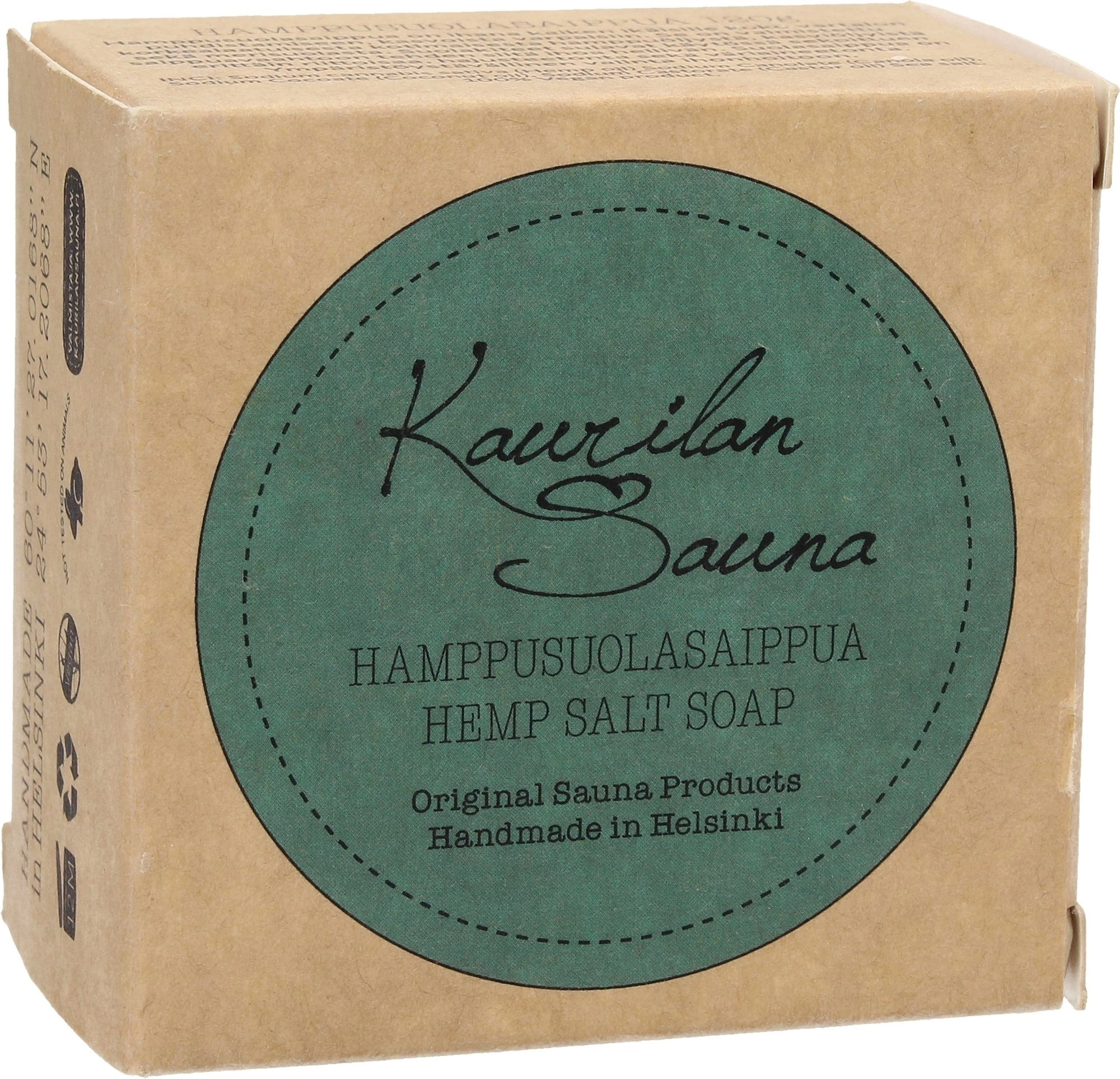 Kaurilan Sauna Hemp Salt Soap - Karton