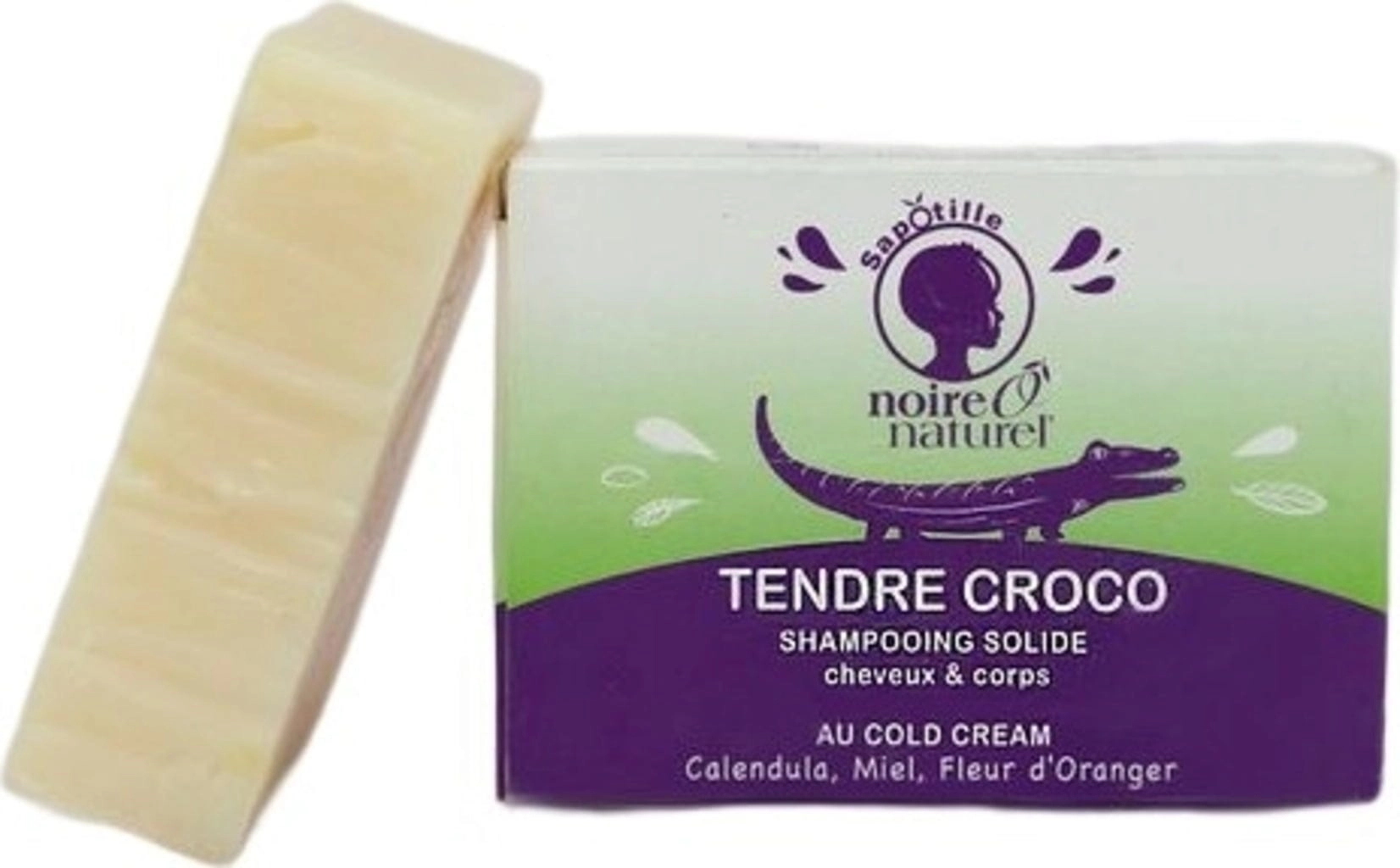 Noireônaturel SapOtille Seife "Tendre Croco" - 100 g