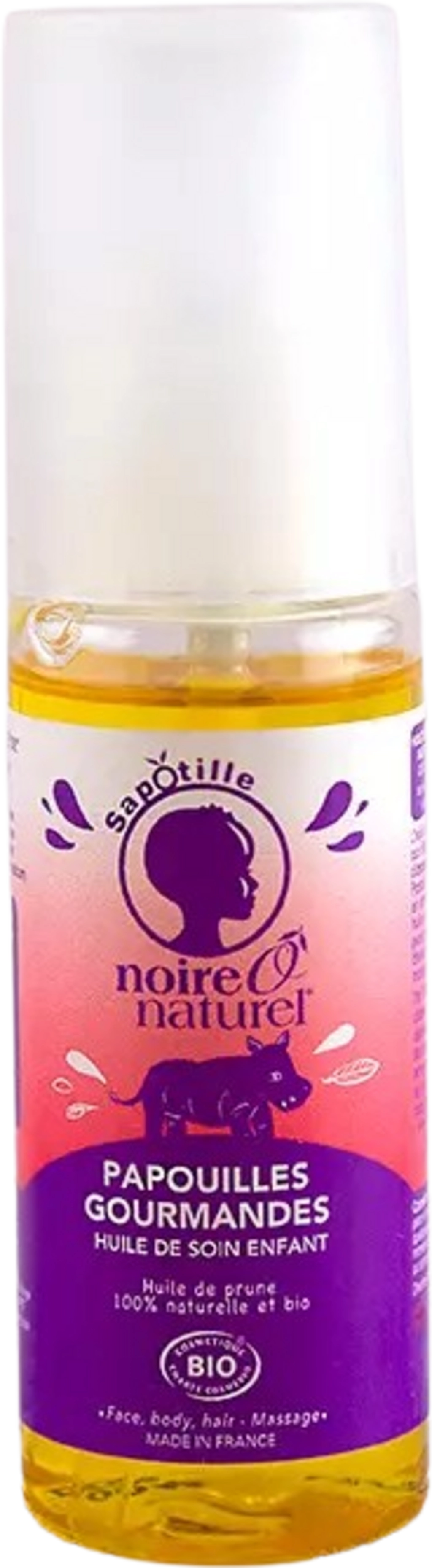 Noireônaturel SapOtille Pflegeöl "Papouilles Gourmandes" - 50 ml