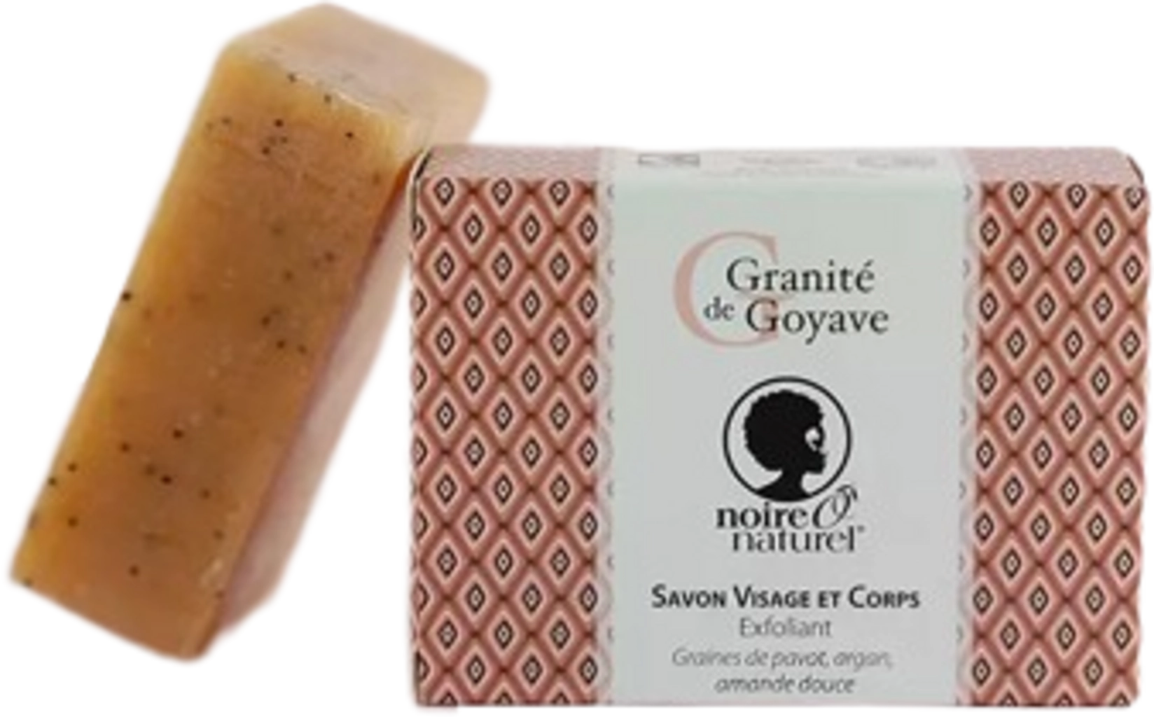 Noireônaturel Peeling-Seife "Granité de Goyave" - 100 g