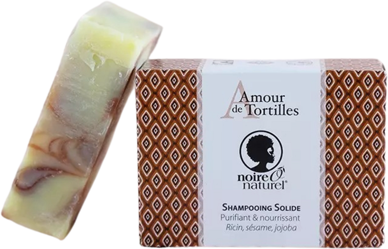 Noireônaturel Haarseife "Amour de Tortilles" - 100 g