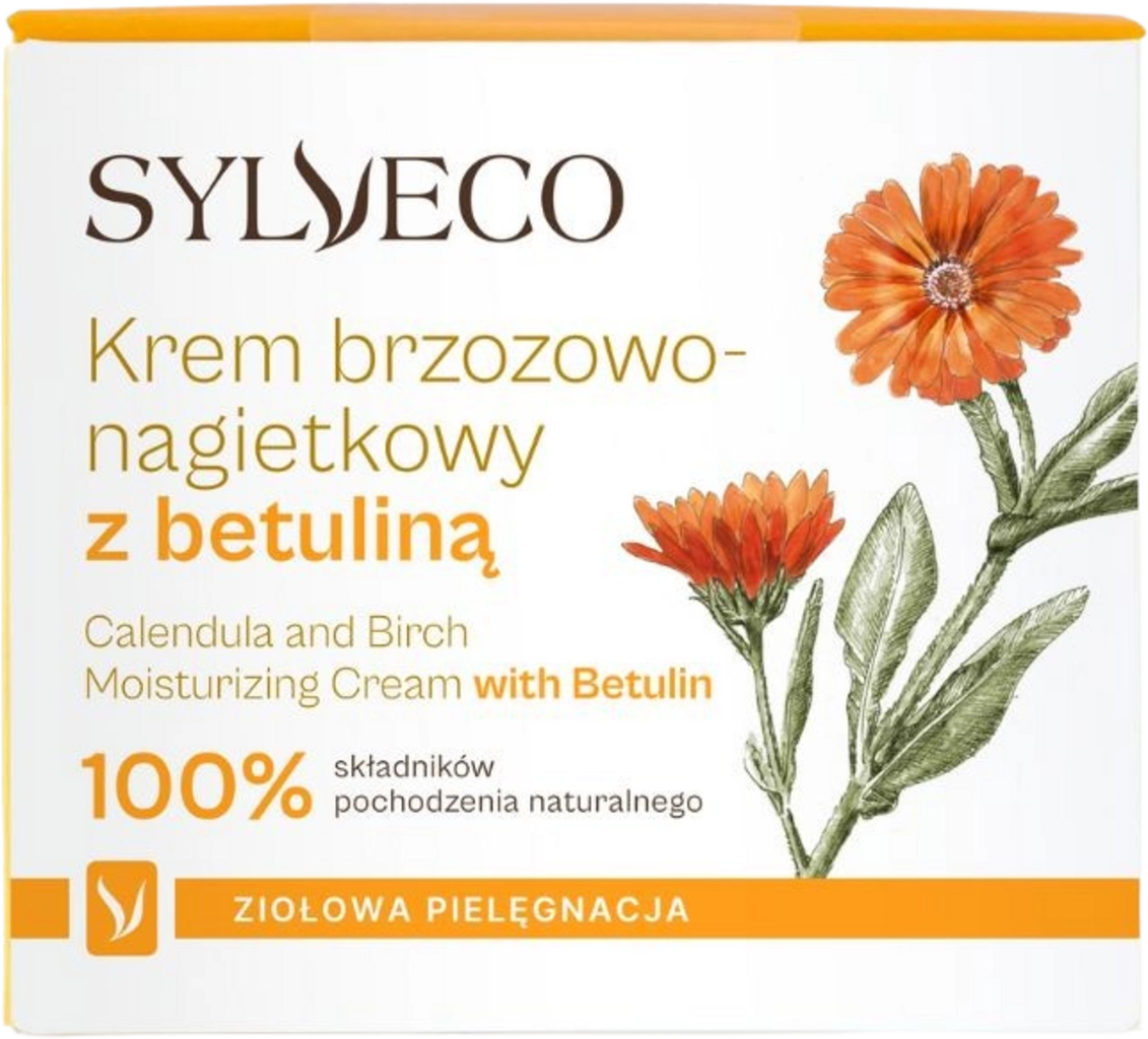 Sylveco Calendula and Birch Moisturizing Cream with Betulin - 50 ml