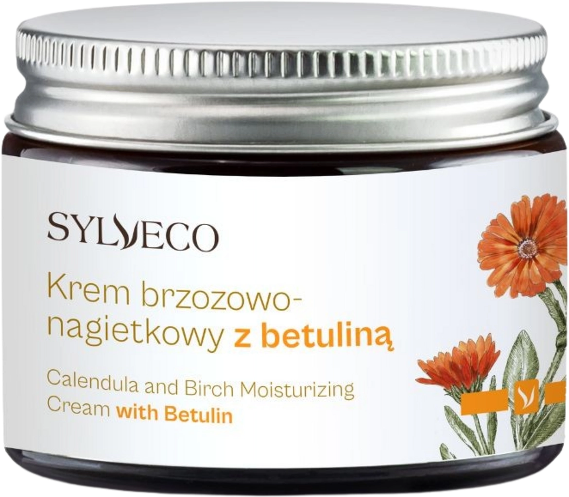 Sylveco Calendula and Birch Moisturizing Cream with Betulin - 50 ml