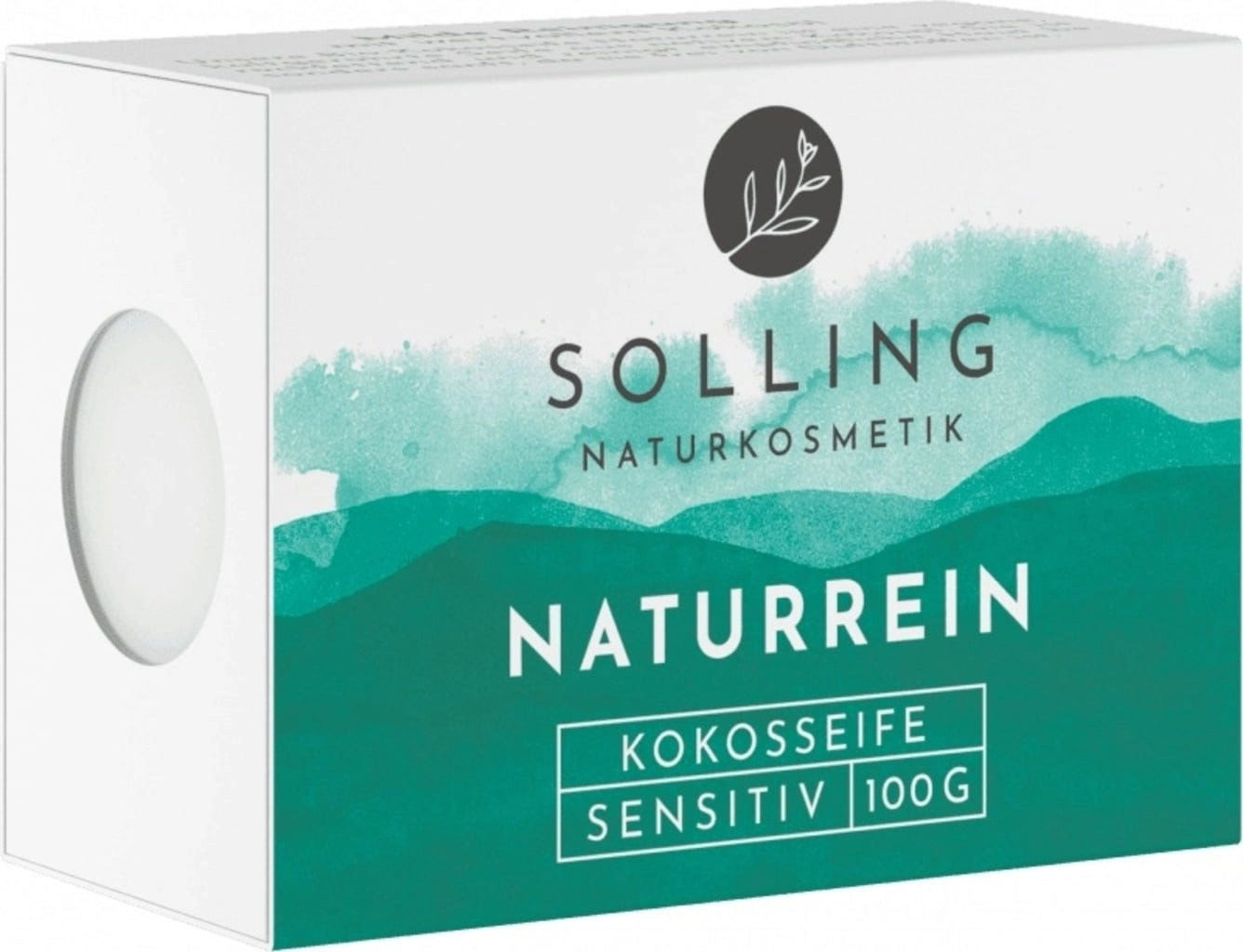 SOLLING Naturkosmetik Naturreine Kokosseife - 100 g