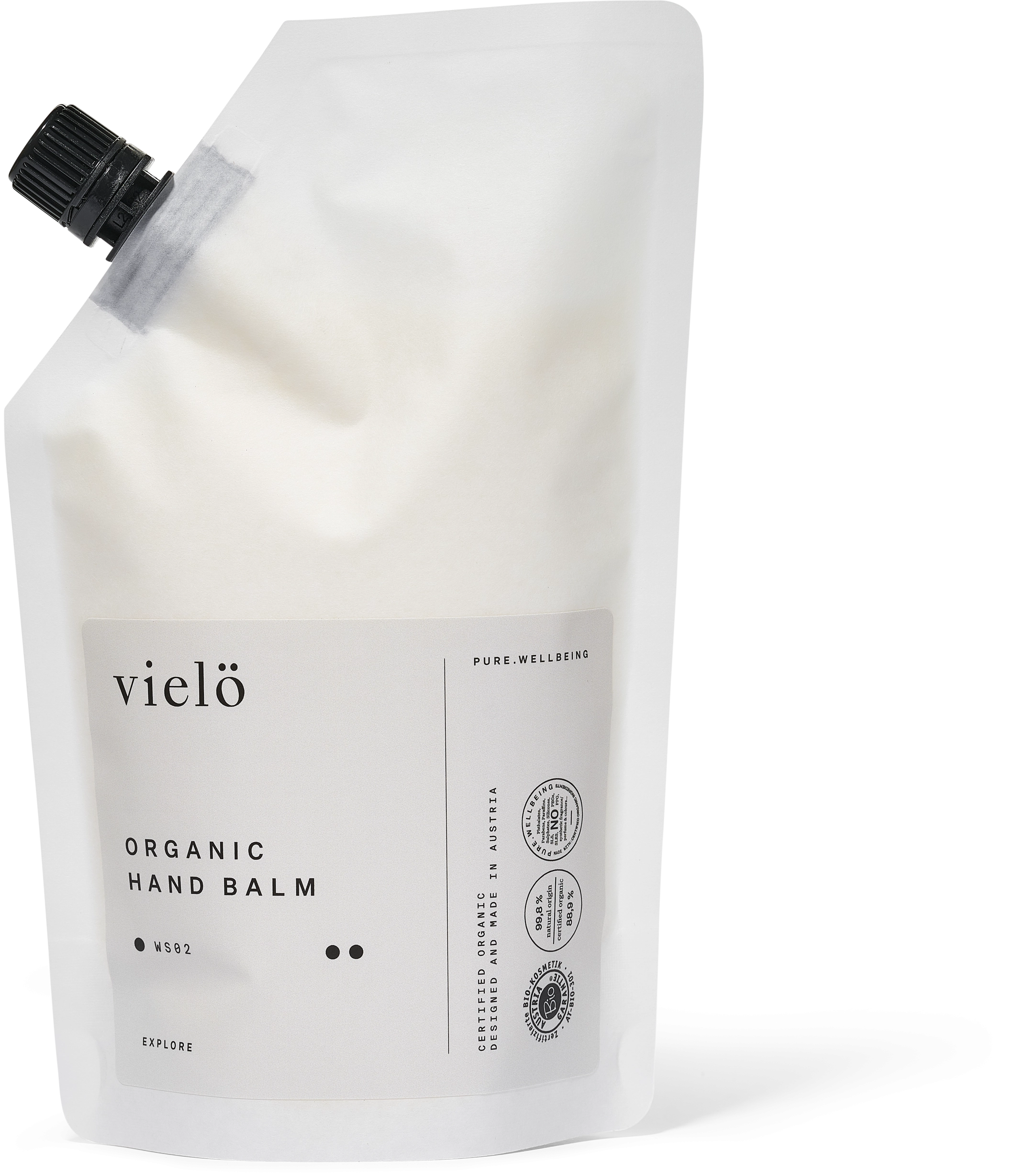 vielö Organic Hand Balm - 500 ml