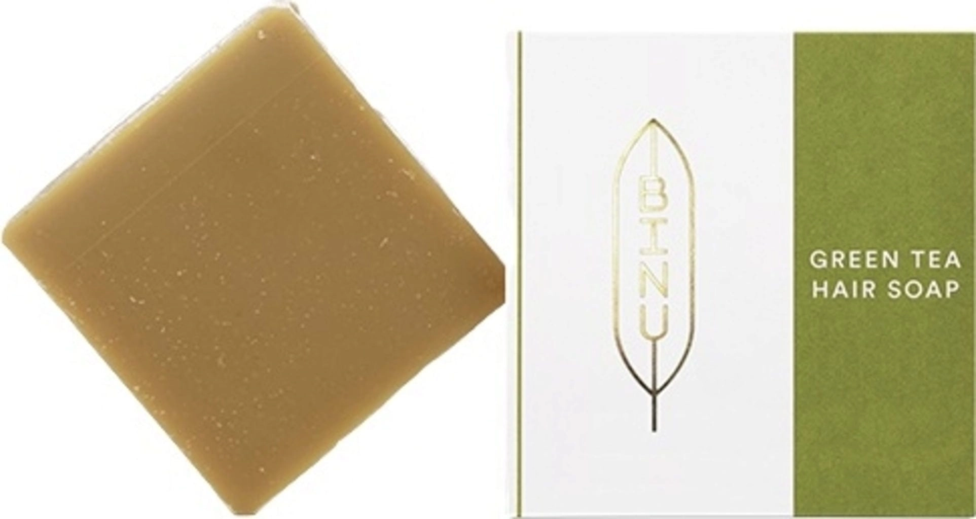 BINU Green Tea Hair Soap - 1 Stk