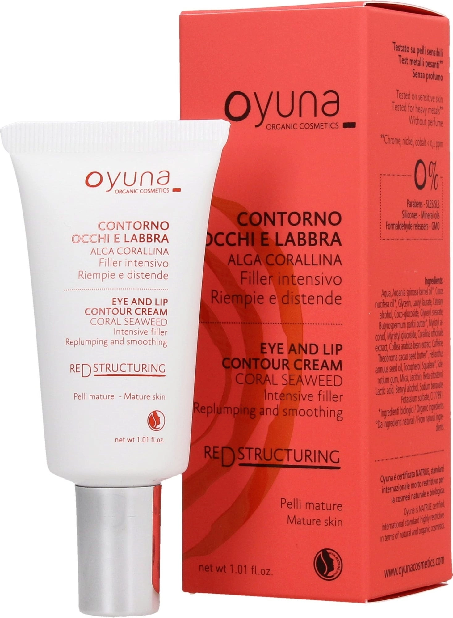 Oyuna Re-D-structuring Augen- & Lippenkontur Creme - 30 ml