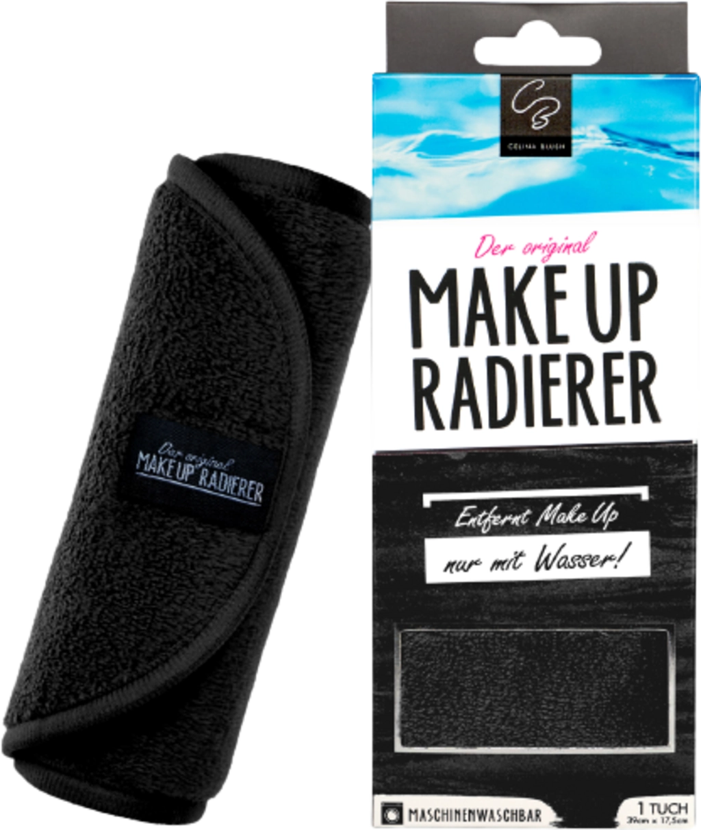 MAKEUP RADIERER Original Tuch - Schwarz Eco-Edition