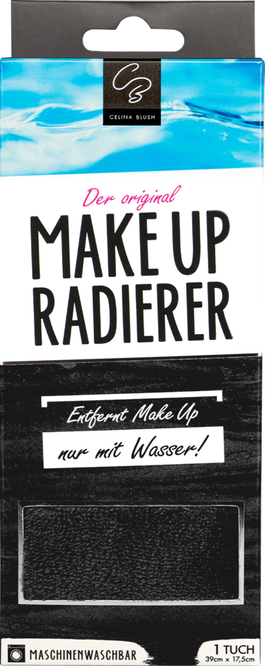 MAKEUP RADIERER Original Tuch - Schwarz Eco-Edition