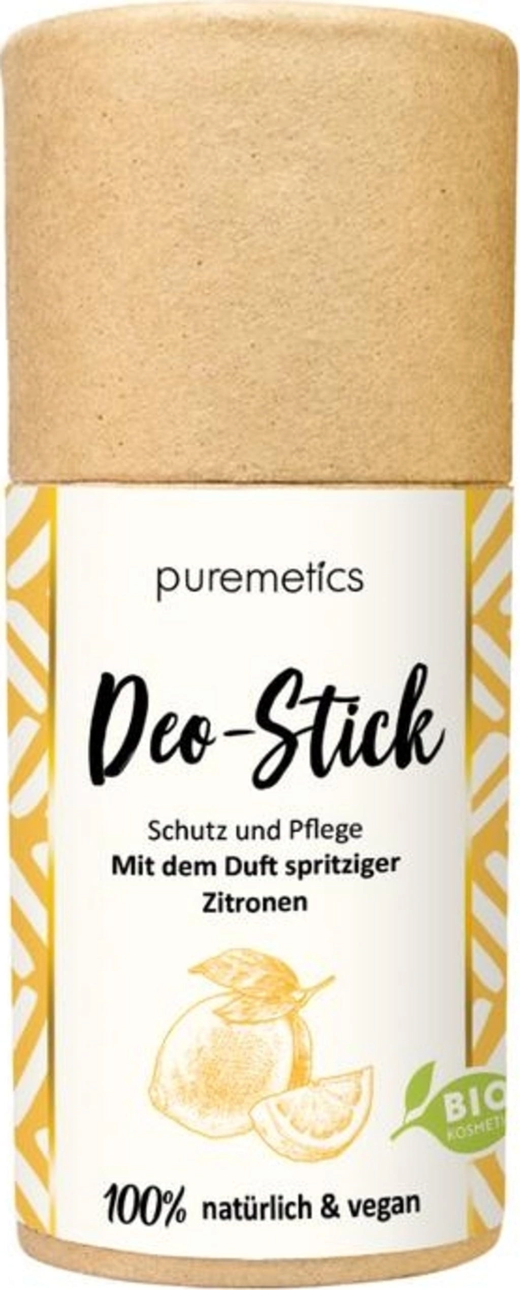 puremetics Deo-Stick Zitrone - 50 g