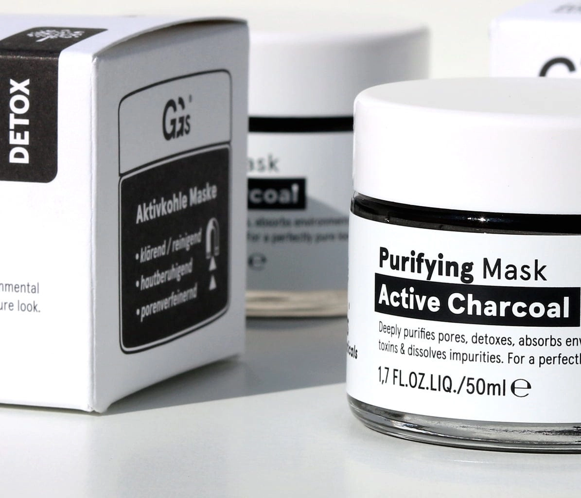 GGs Natureceuticals Purifying Mask Active Charcoal - 50 ml