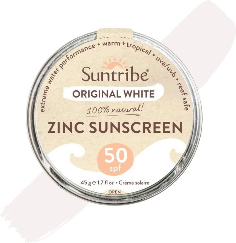 Suntribe Zinc Sunscreen Gesicht & Sport SPF 50 - original white