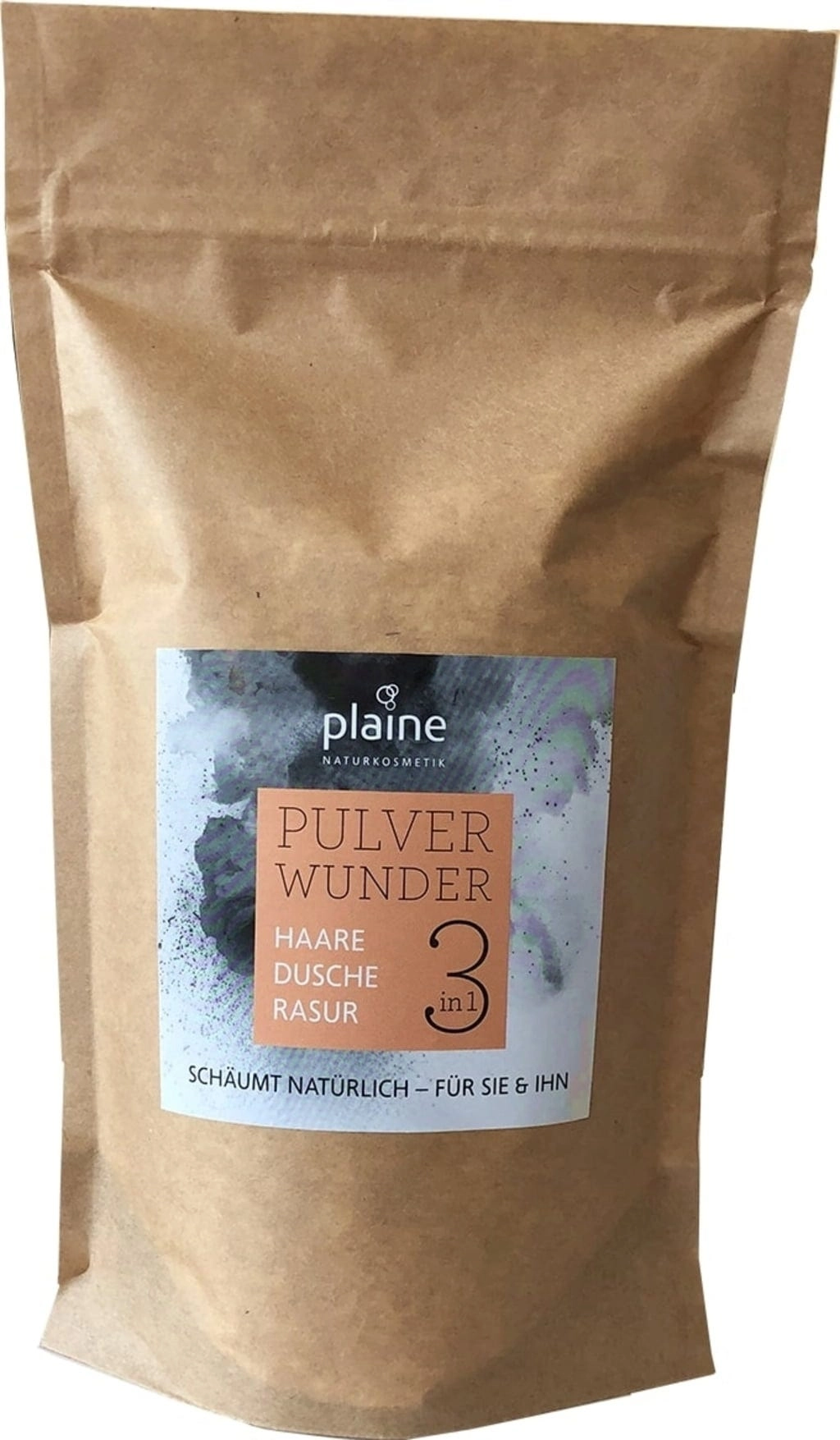 plaine Naturkosmetik Pulverwunder Nachfüllbeutel - 230 g