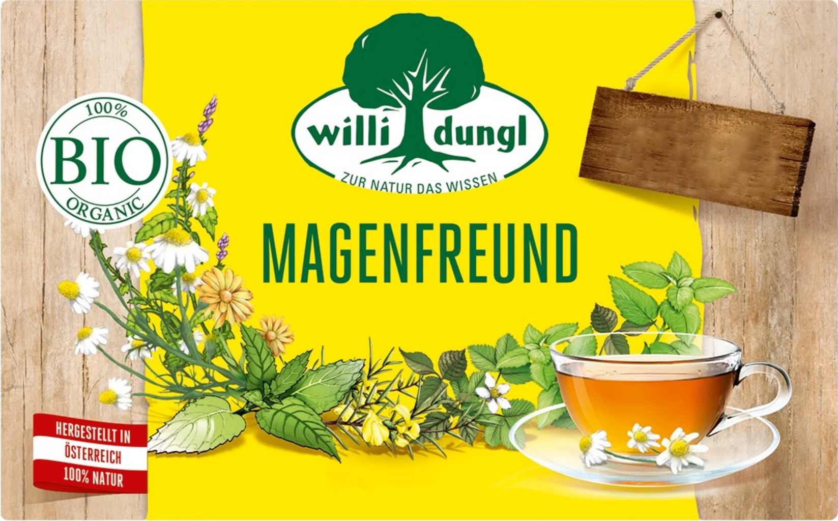 Willi Dungl BIO-Tee Magenfreund - 40 g