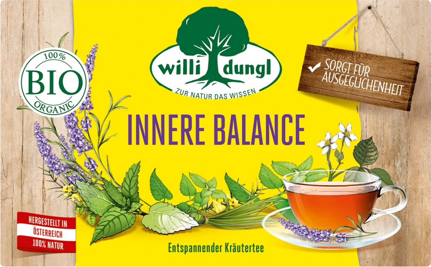 Willi Dungl BIO-Tee Innere Balance - 40 g