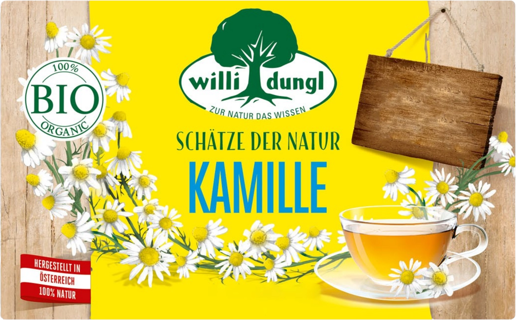 Willi Dungl BIO-Tee Kamille - 30 g