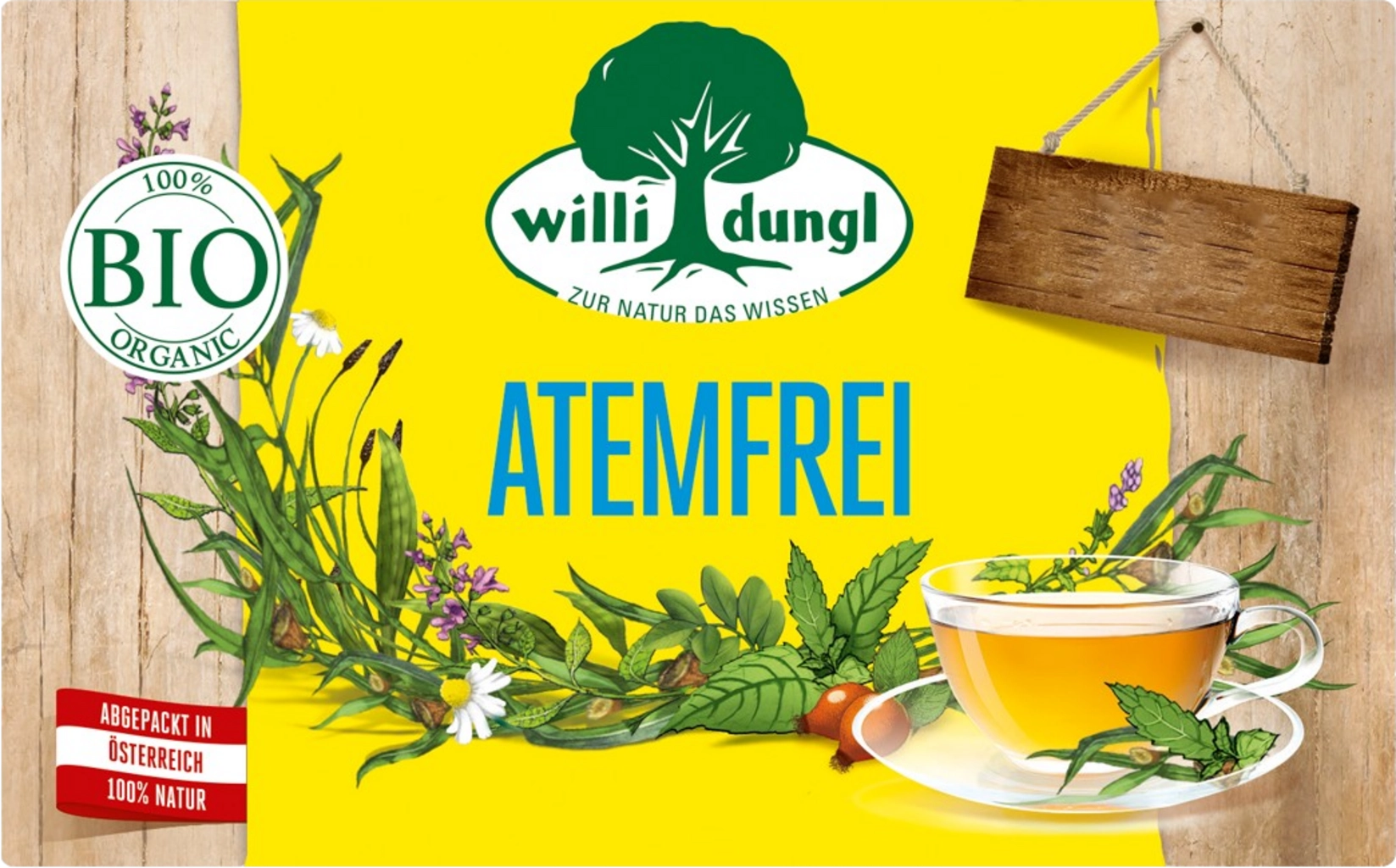 Willi Dungl BIO-Tee Atemfrei - 40 g