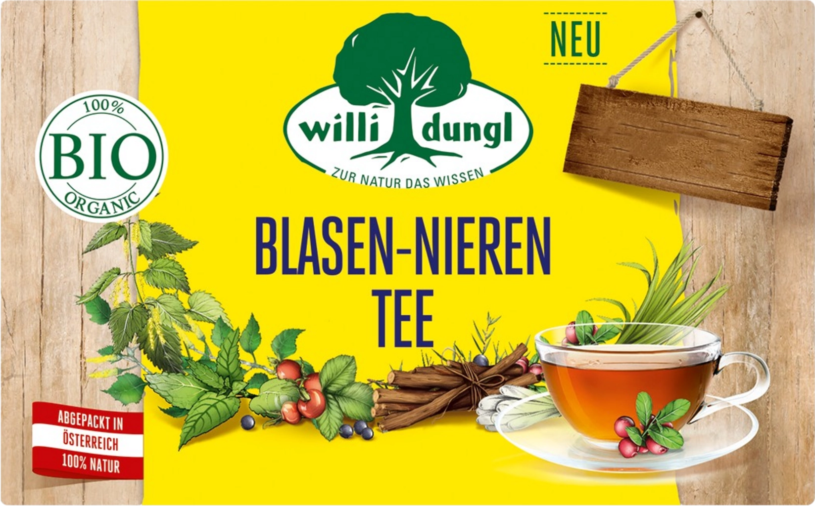 Willi Dungl BIO-Blasen-Nieren Tee - 40 g