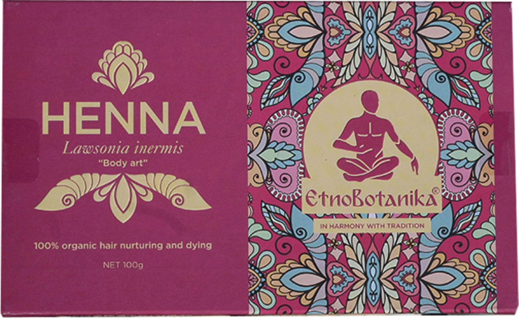 EtnoBotanika Organic Henna - 100 g