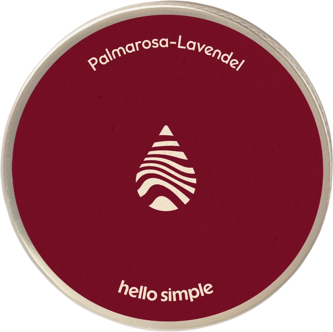 hello simple Deocreme Palmarosa Lavendel - 50 g