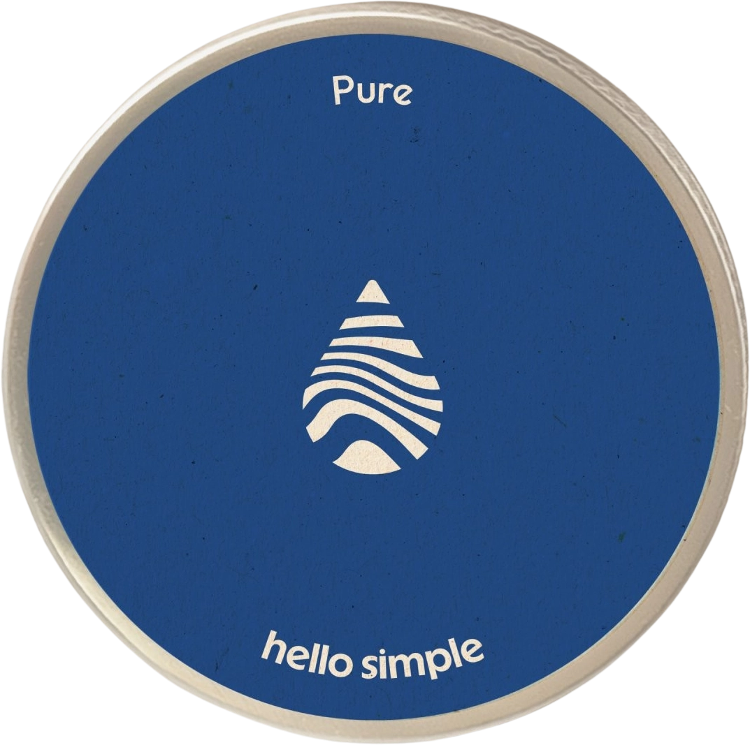 hello simple Deocreme Natural - 50 g