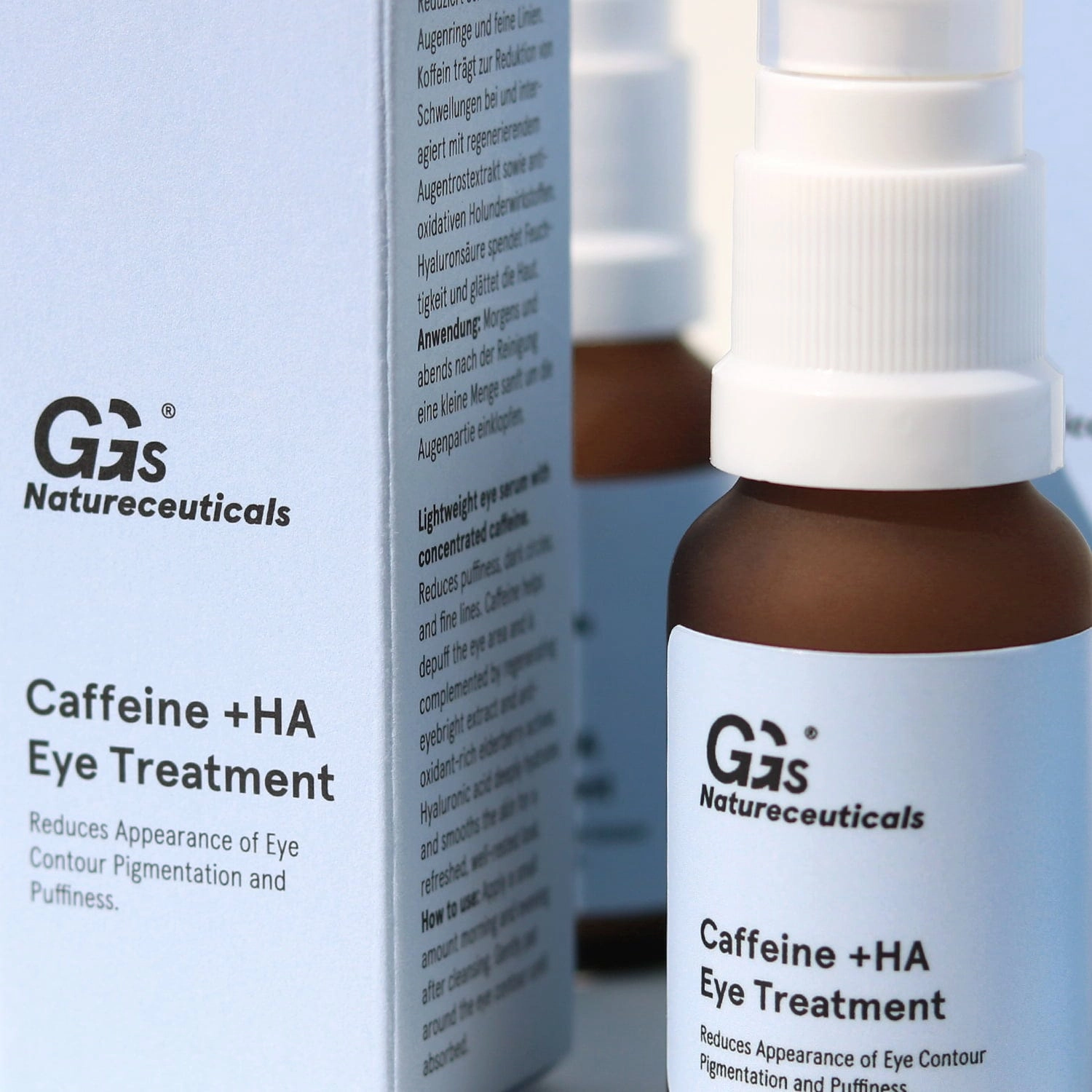 GGs Natureceuticals Caffeine + HA Eye Treatment - 15 ml