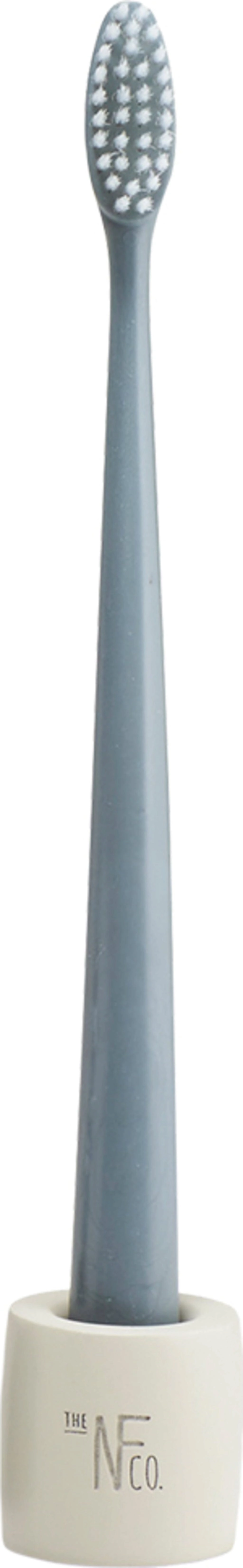 Natural Family CO. Bio Toothbrush & Stand - Monsoon Mist