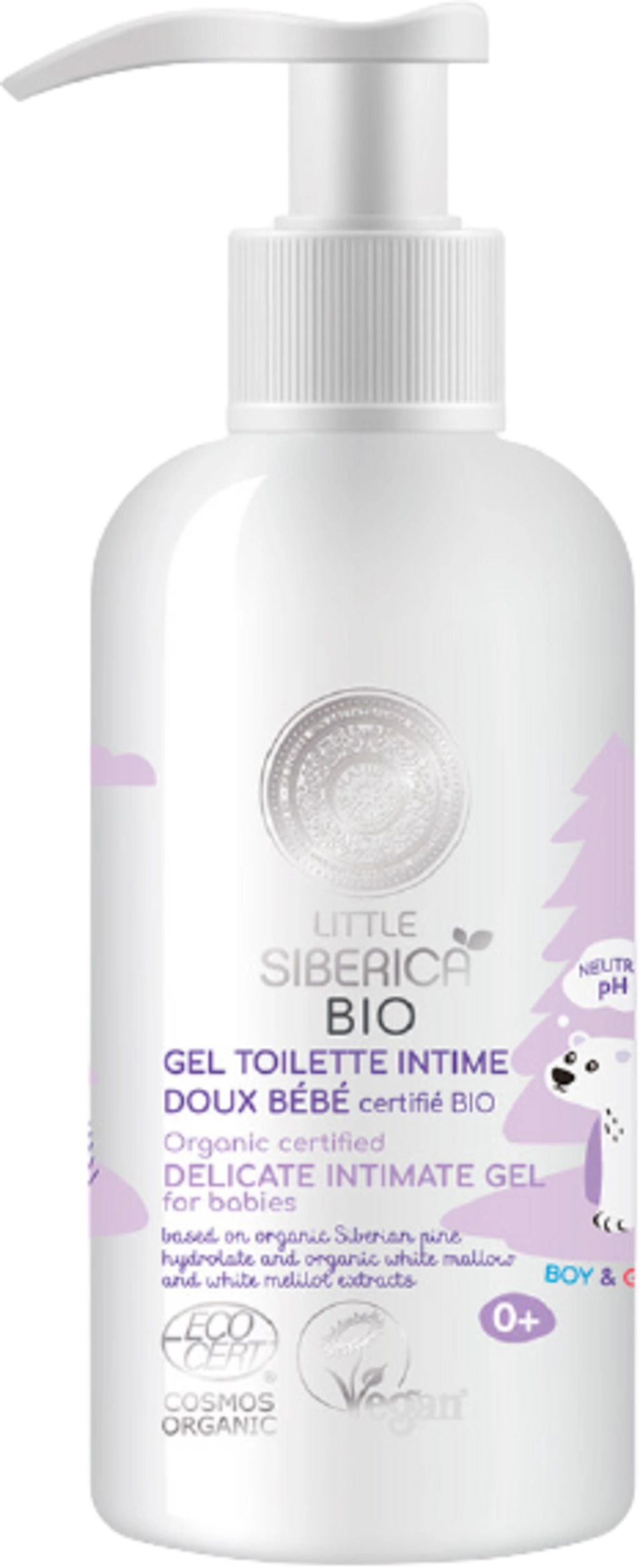 LITTLE SIBERICA Baby Delicate Intimate Gel - 250 ml