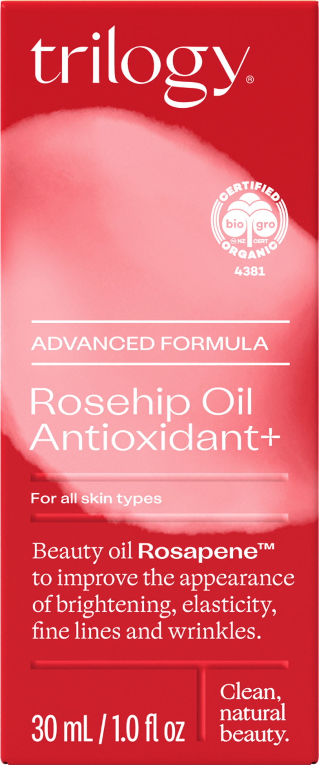 trilogy Rosehip Oil Antioxidant+ - 30 ml
