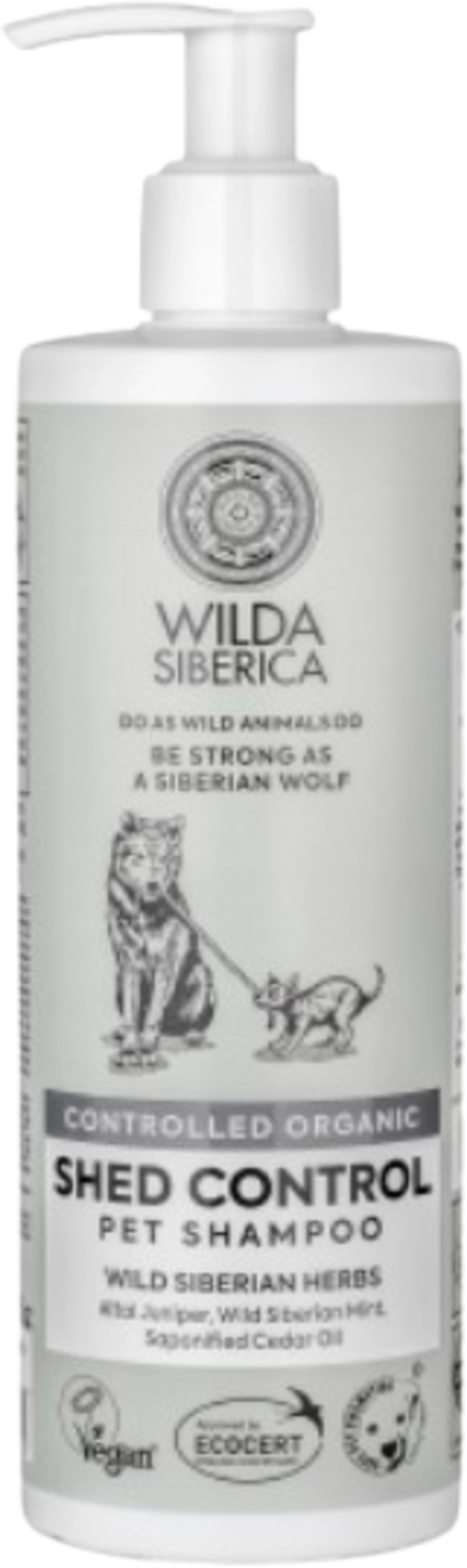 WILDA SIBERICA Shed Control Pet Shampoo - 400 ml