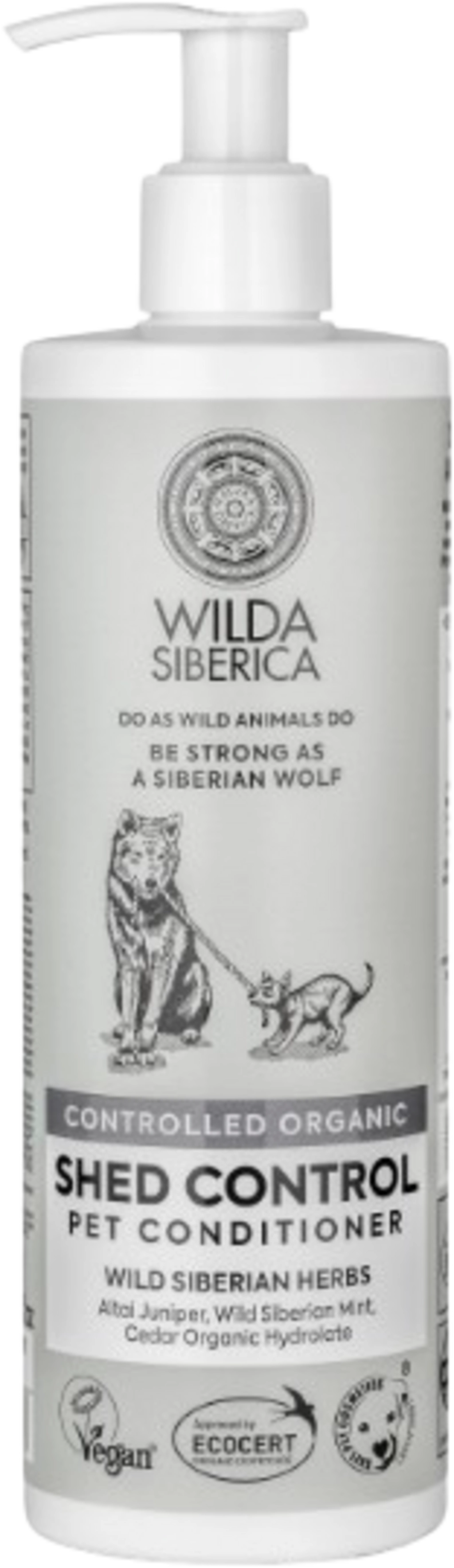 WILDA SIBERICA Shed Control Pet Conditioner - 400 ml