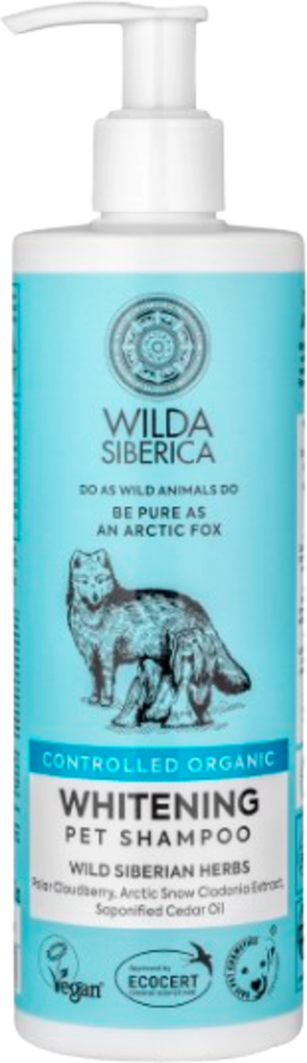 WILDA SIBERICA Whitening Pet Shampoo - 400 ml