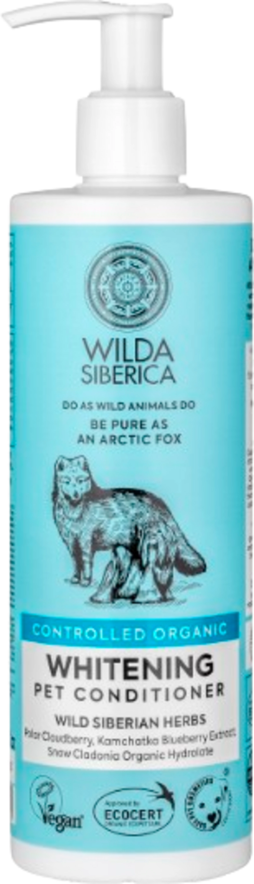 WILDA SIBERICA Whitening Pet Conditioner - 400 ml