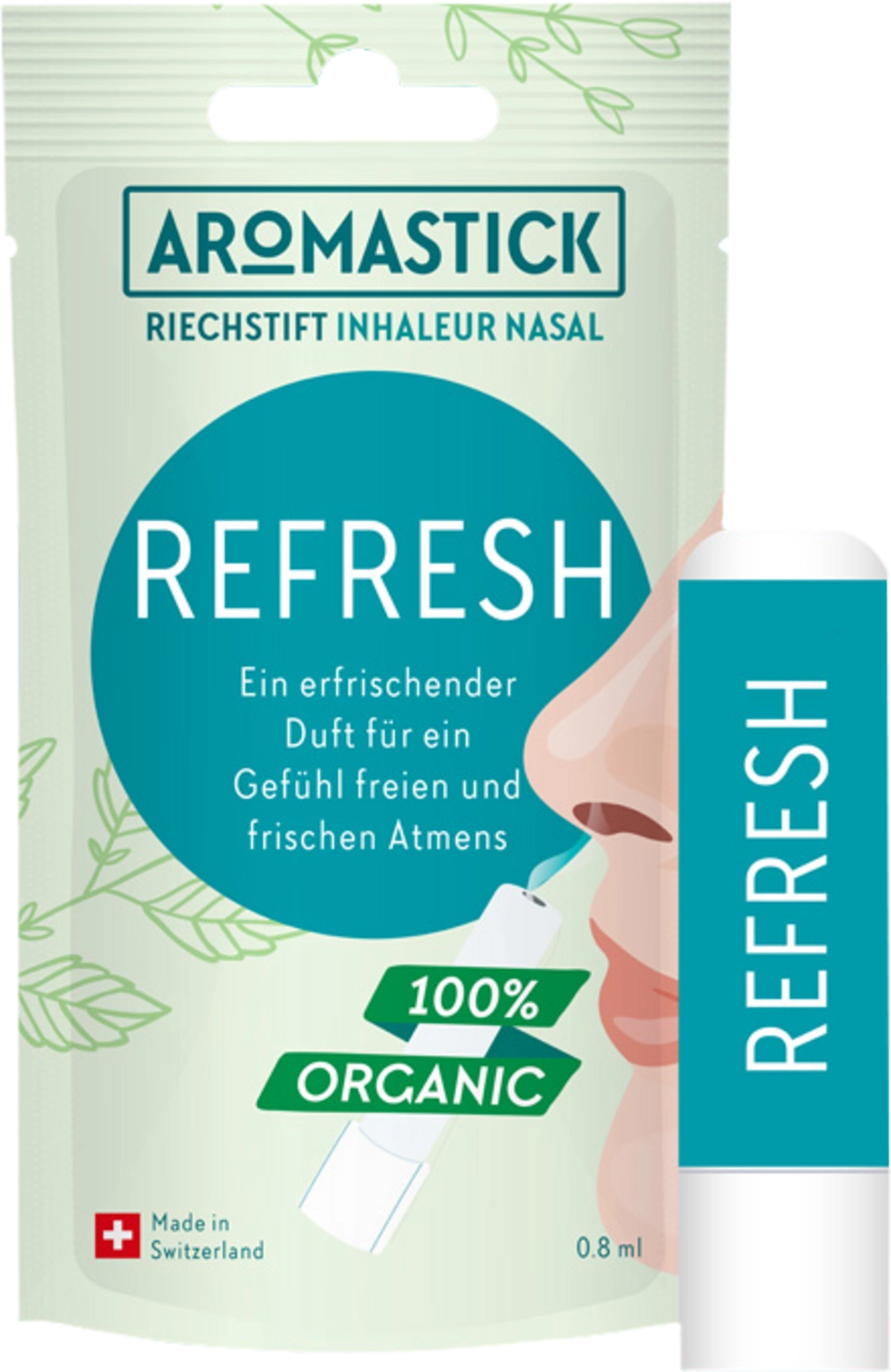 AROMASTICK Bio Riechstift REFRESH - 1 Stk