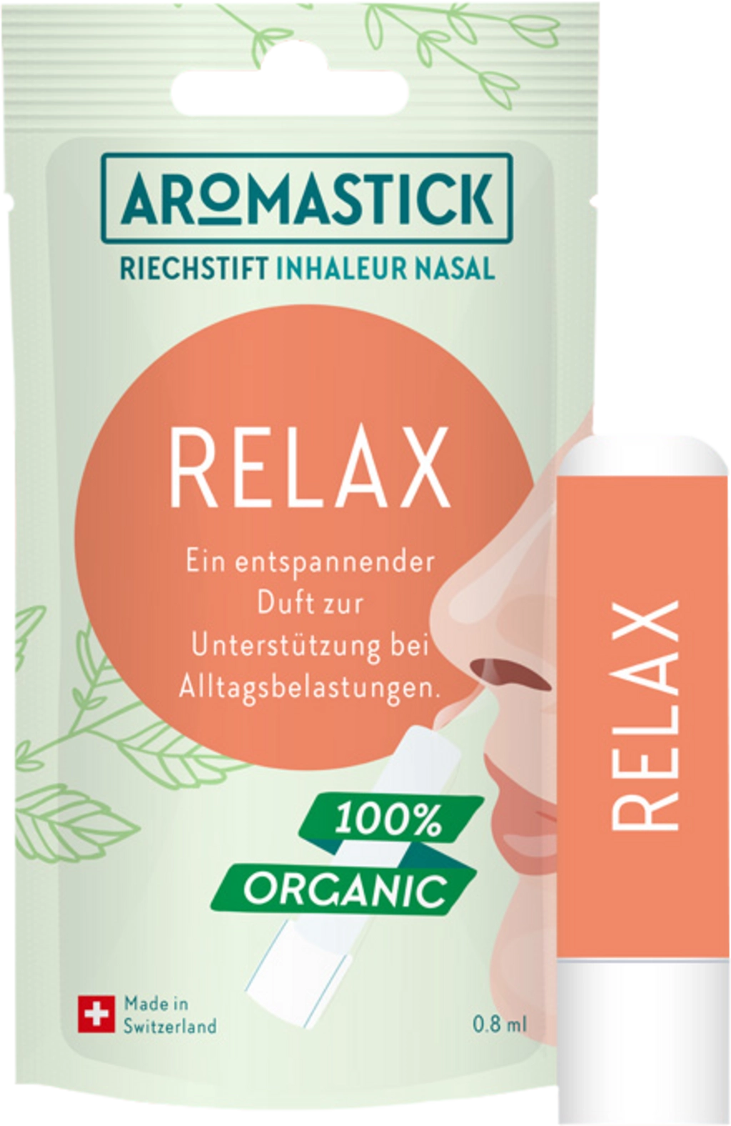AROMASTICK Bio Riechstift RELAX - 1 Stk