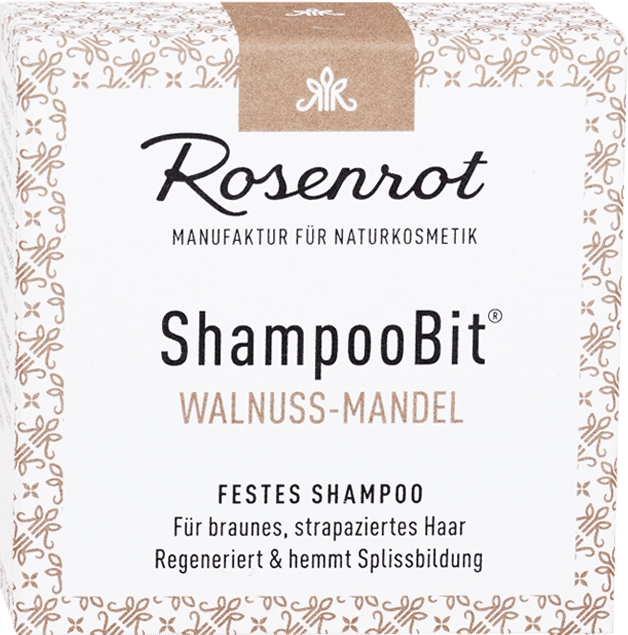 Rosenrot ShampooBit® Shampoo Walnuss-Mandel - 55 g