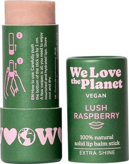 We Love The Planet Lip Balm - Lush Raspberry (vegan)
