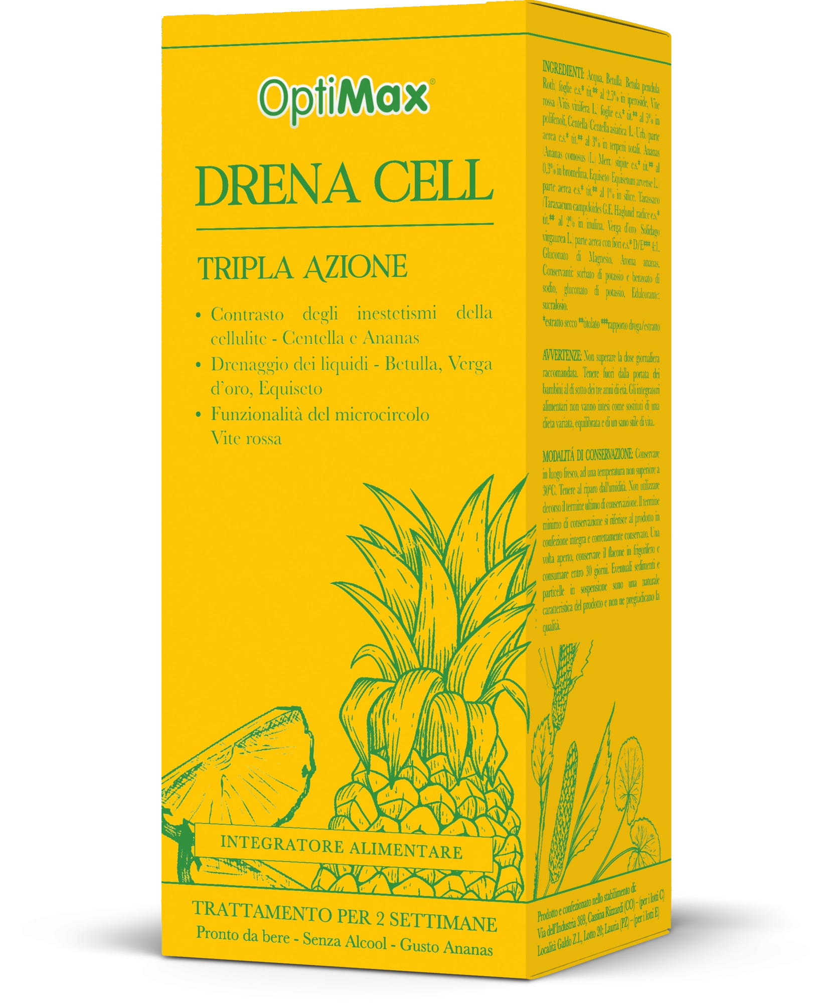 Optimax Drena Cell - 500 ml