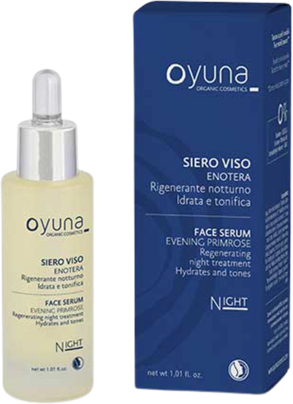 Oyuna Night Tonisierendes Gesichtsserum - 30 ml