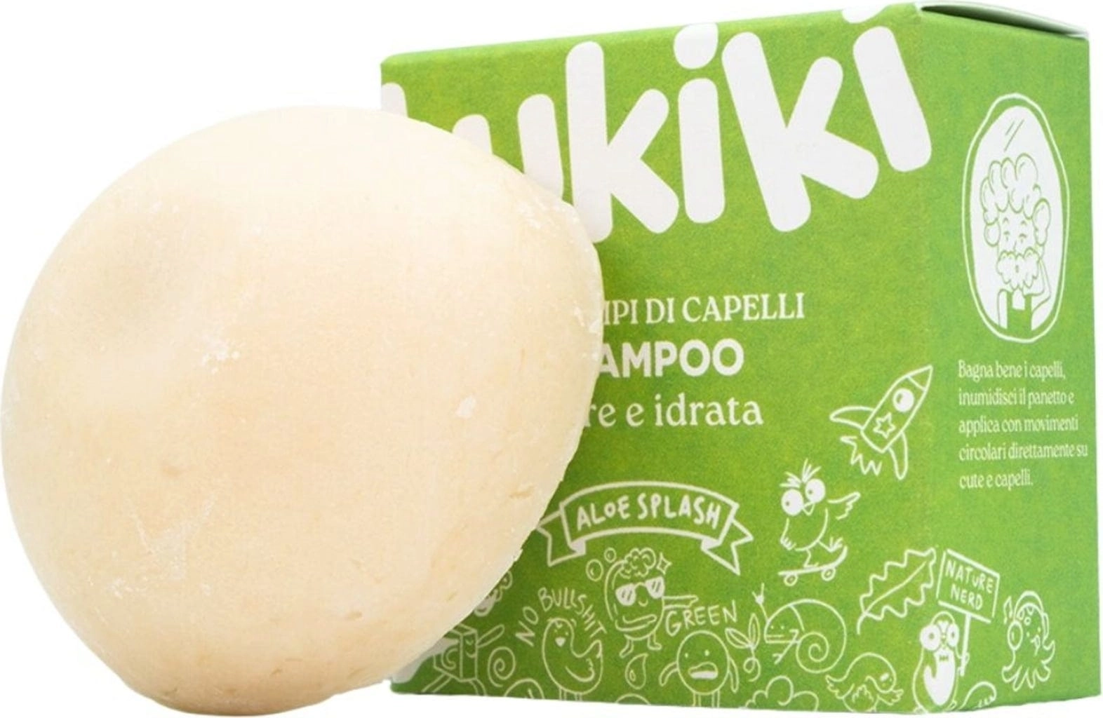 Tukiki Shampoo Bar Oat & Prickly Pear - 60 g