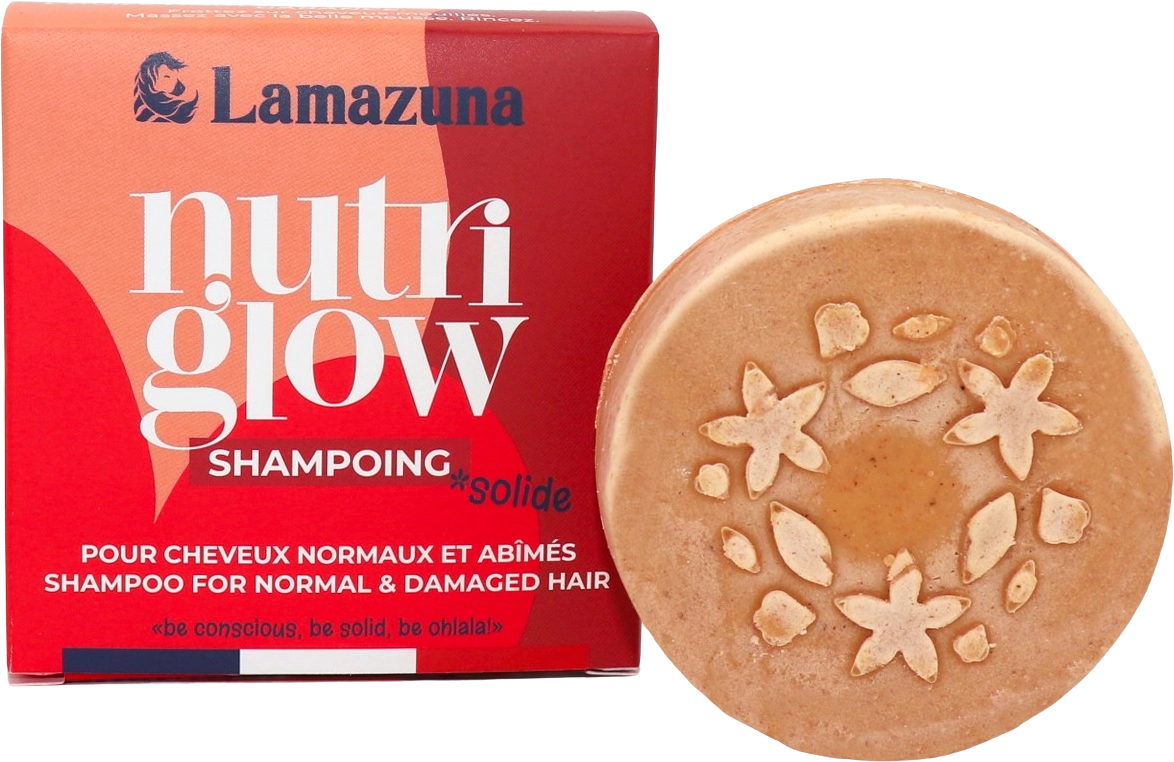 Lamazuna nutri glow Festes Shampoo - 70 g