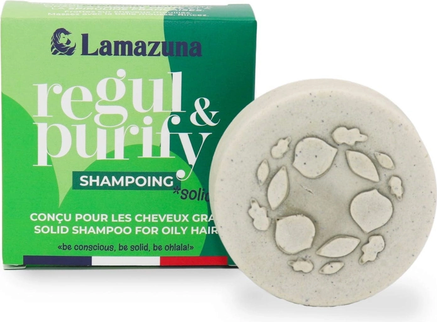 Lamazuna regul & purify Festes Shampoo - 70 g
