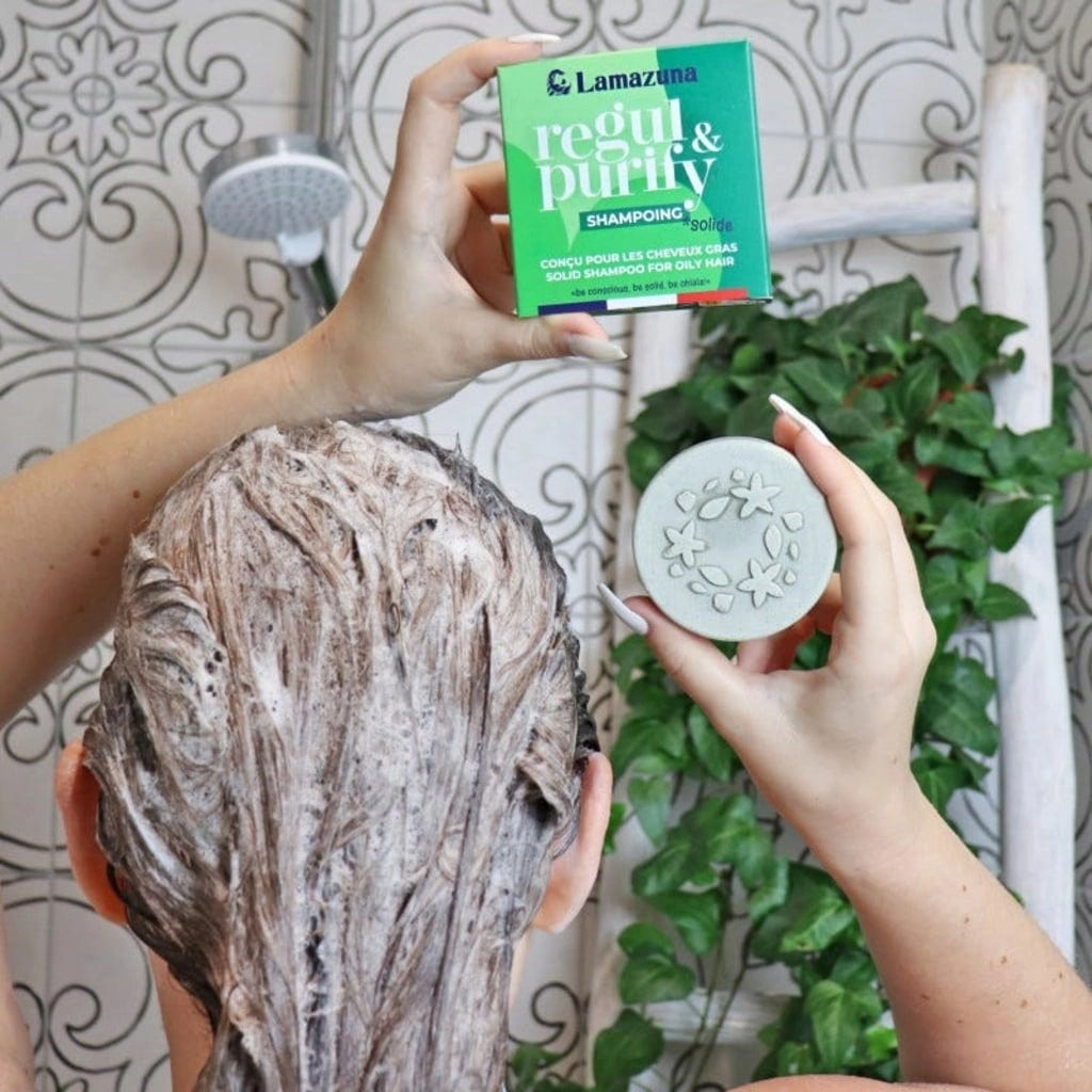 Lamazuna regul & purify Festes Shampoo - 70 g