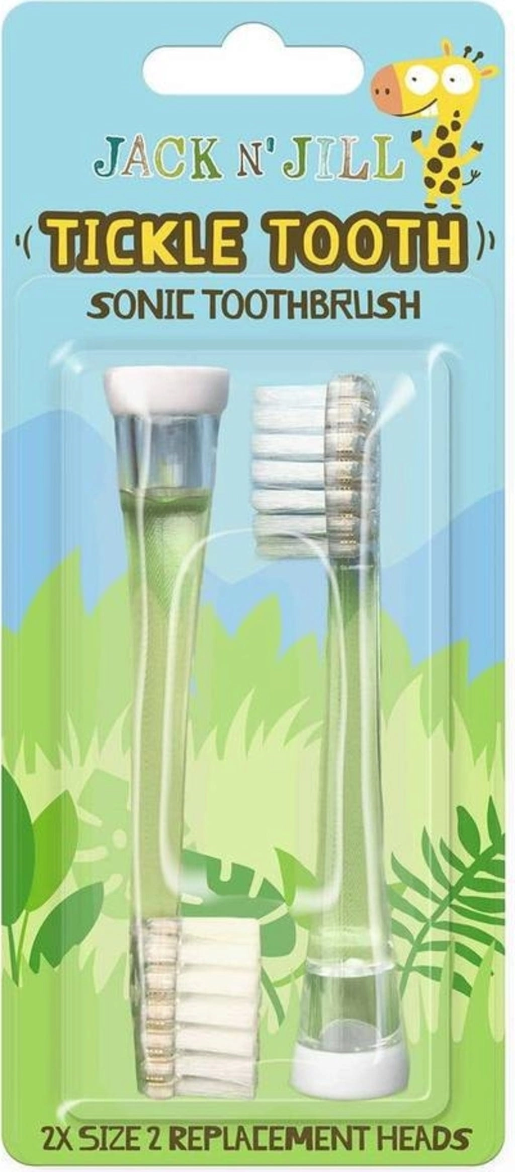 JACK N'JILL Tickle Tooth Ersatzbürsten - 2 Stück