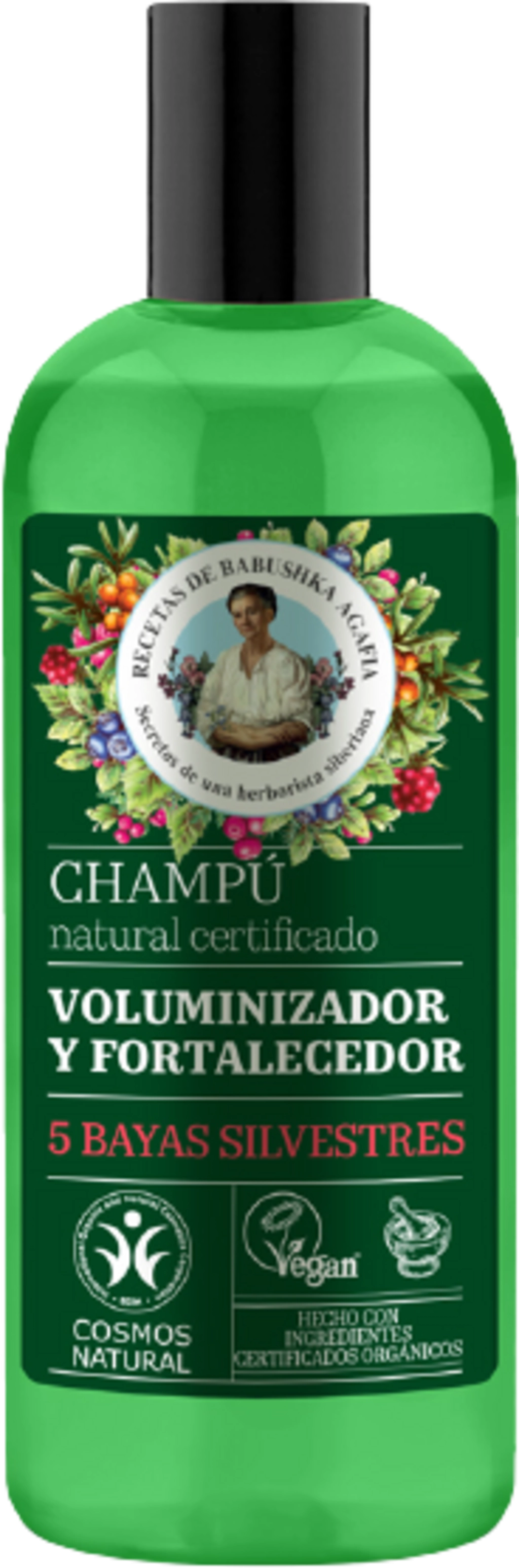 Green Agafia Shampoo Volumen & Kräftigung - 260 ml